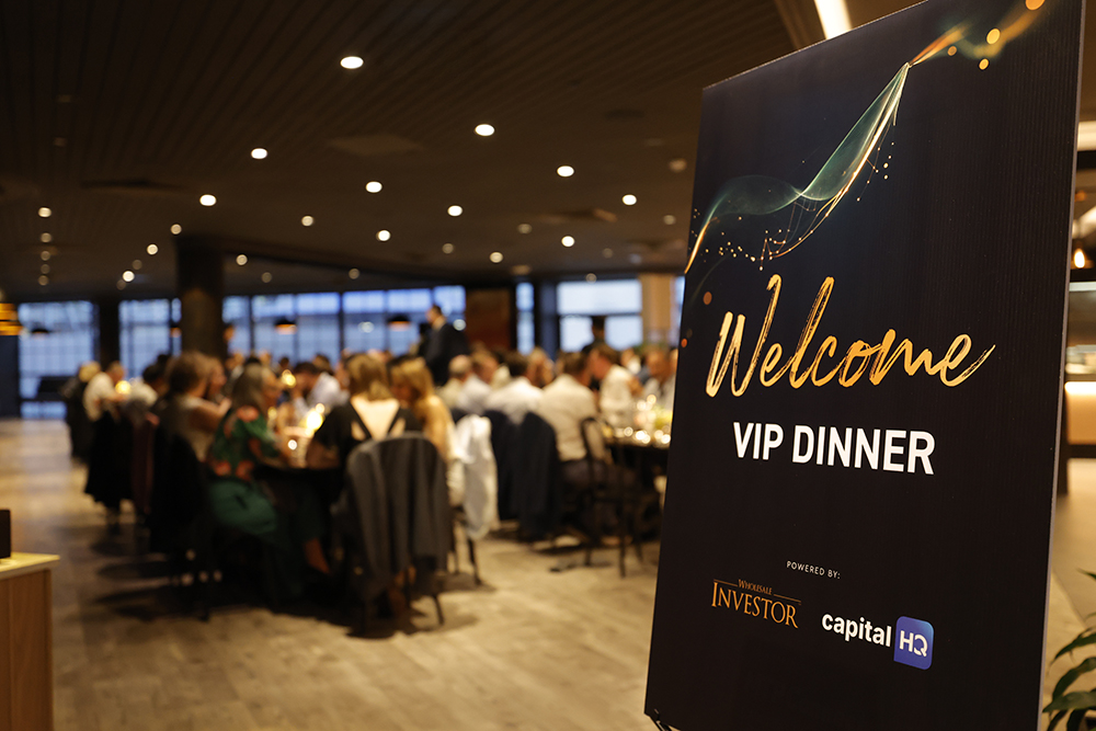 VIP sponsor dinner