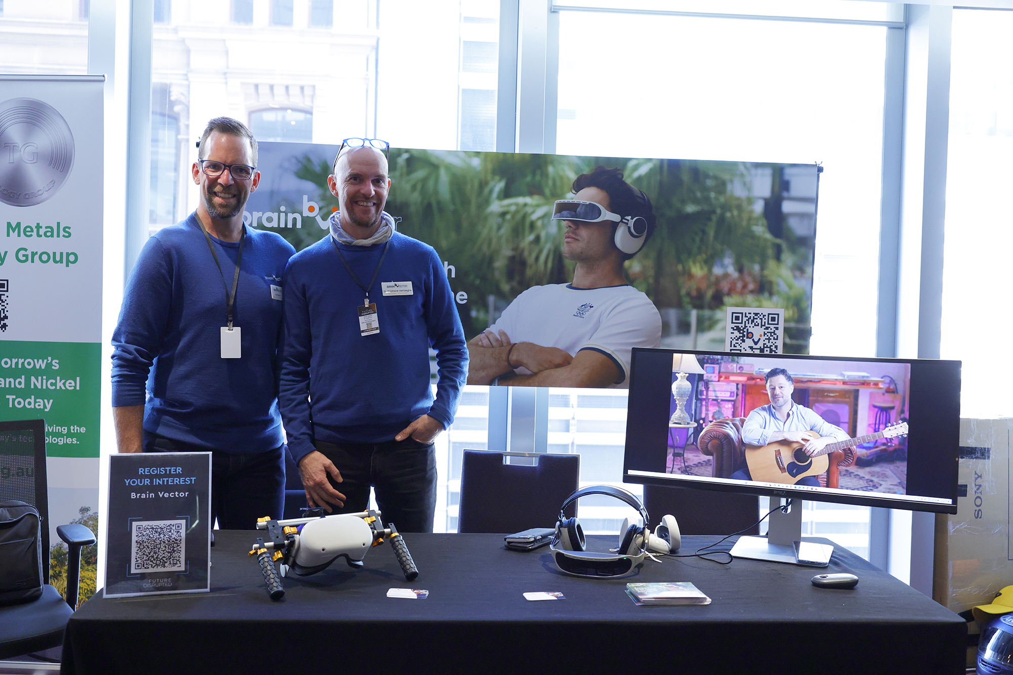 Exhibit & trade table